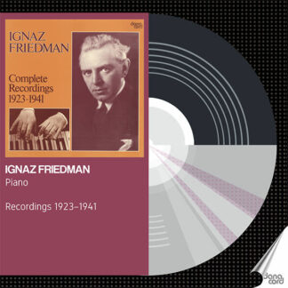 Photo No.1 of Ignaz Friedman - Complete recordings 1923-1941