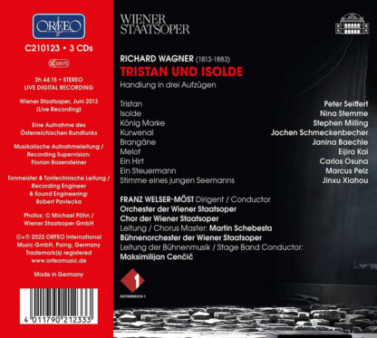 Photo No.2 of Richard Wagner: Tristan und Isolde