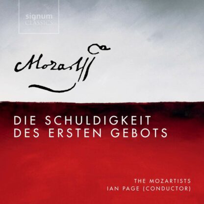 Photo No.1 of W. A. Mozart: Die Schuldigkeit des ersten Gebots