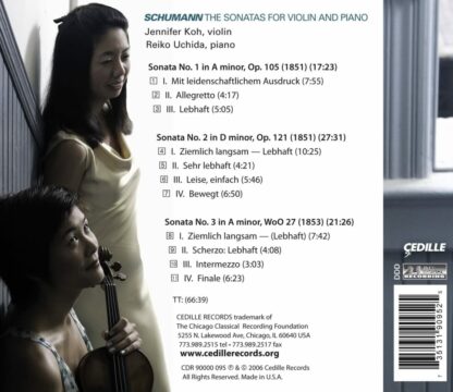 Photo No.2 of Robert Schumann: The Sonatas for Violin and Piano