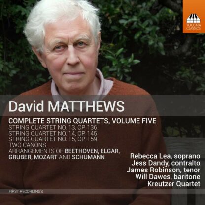 Photo No.1 of David Matthews: Complete String Quartets, Vol. 5