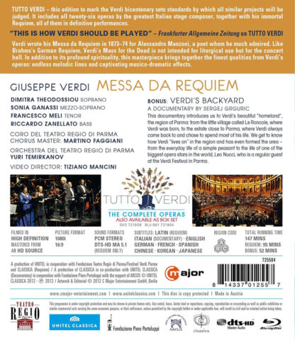 Photo No.2 of Giuseppe Verdi: Requiem (Tutto Verdi Vol.27)
