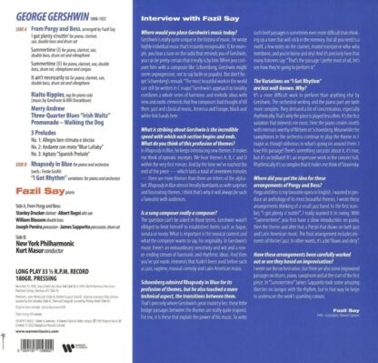 Photo No.2 of George Gershwin: Rhapsody in Blue (Vinyl Edition 180g)