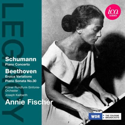 Photo No.1 of Annie Fischer plays Beethoven: Eroica Variations, Piano Sonata No. 30 & Schumann: Piano Concerto In A