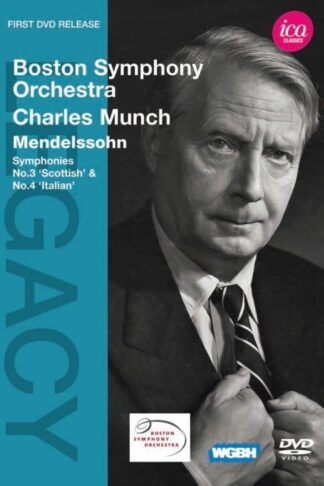 Photo No.1 of Felix Mendelssohn: Symphonies No. 3 & 4 - Boston Symphony Orchestra & Charles Munch