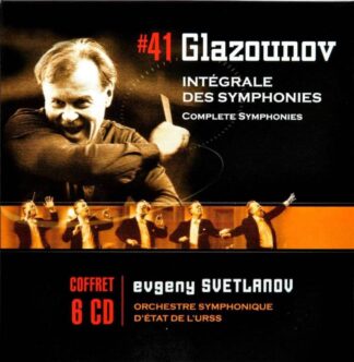 Photo No.1 of Alexander Glasunov: Complete Symphonies - Svetlanov Edition Vol. 41