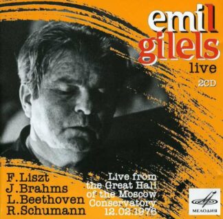 Photo No.1 of Emil Gilels - Live at Moscow 1976