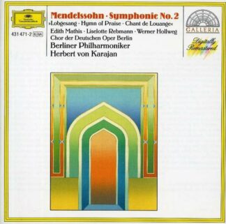 Photo No.1 of Felix Mendelssohn: Symphony No. 2 in B flat major, Op. 52 'Lobgesang'