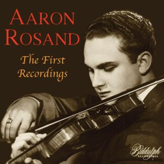 Photo No.1 of Aaron Rosand: The First Recordings