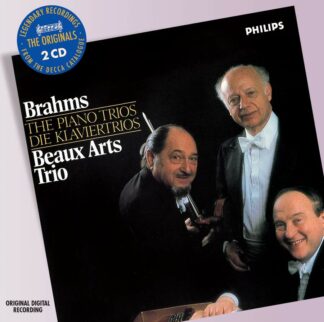 Photo No.1 of Johannes Brahms: Piano Trios - Beaux Arts Trio