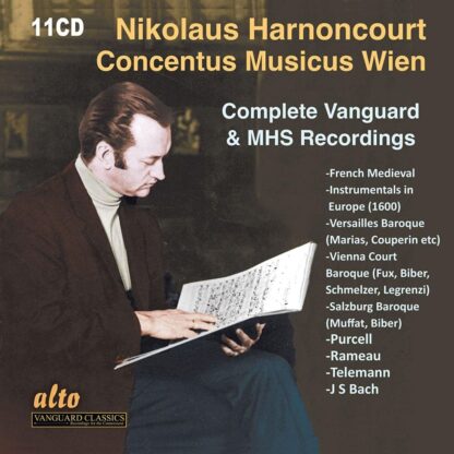Photo No.1 of Nikolaus Harnoncourt & Concentus Musicus Wien - Complete Vanguard & MHS Recordings