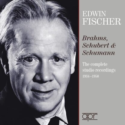 Photo No.1 of Edwin Fischer - The Complete Brahms, Schubert and Schumann Studio Recordings (1934 - 1950)