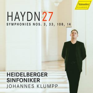 Photo No.1 of Haydn 27 - Symphonies Nos. 3, 33, 108 & 14 - Heidelberger Sinfoniker