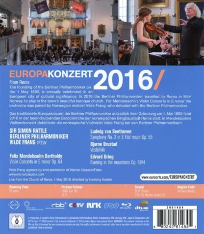 Photo No.2 of Europakonzert 2016 Røros, Norway - Vilde Frang, Berliner Philharmoniker & Simon Rattle
