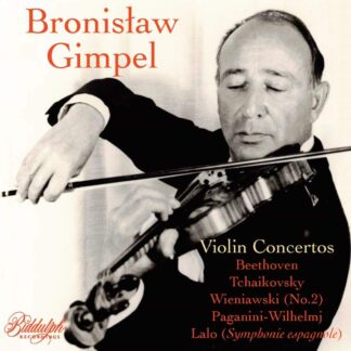 Photo No.1 of Bronislaw Gimpel - Violin Concertos