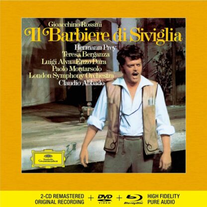 Photo No.1 of Gioacchino Rossini: Il Barbiere di Siviglia (Deluxe Edition CD, Blu-ray Audio & DVD Video)
