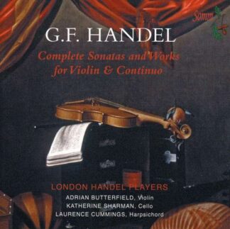Photo No.1 of Georg Friedrich Händel: Complete Sonatas and Works for Violin & Continuo