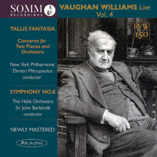Photo No.1 of Ralph Vaughan Williams Live, Vol. 4: Symphony No. 8 in D minor & Piano Concerto in C for two pianos