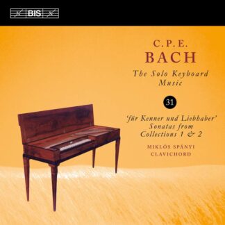 Photo No.1 of C.P.E. Bach: Solo Keyboarad Music, Vol. 31 - Miklós Spányi (clavichord)