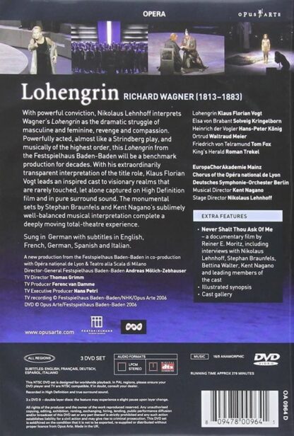 Photo No.2 of Richard Wagner: Lohengrin - Klaus Florian Vogt
