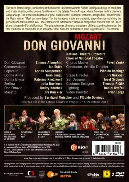 Photo No.2 of W. A. Mozart: Don Giovanni - Plácido Domingo (conductor)