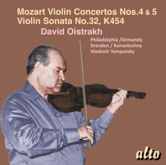Photo No.1 of W. A. Mozart: Violin Concertos Nos. 4 & 5