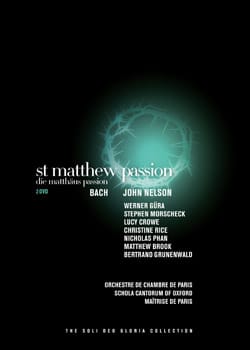 Photo No.1 of J. S. Bach: St Matthew Passion, BWV244 - John Nelson
