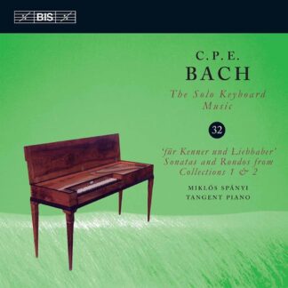 Photo No.1 of C. P. E. Bach: Solo Keyboard Music, Vol. 32 - Miklós Spányi (tangent piano)