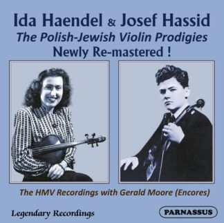 Photo No.1 of da Haendel & Josef Hassid - The Polish-Jewish Violin Prodigies, Their HMV Encores