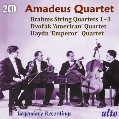 Photo No.1 of Brahms, Dvořák & Haydn: String Quartets - Amadeus Quartet
