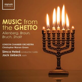 Photo No.1 of Music from the Ghetto: Ailenberg, Braun, Bruch, Shalit