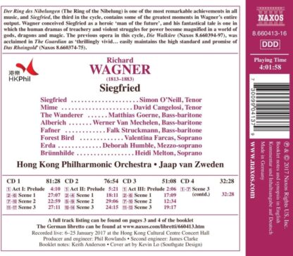 Photo No.2 of Richard Wagner: Siegfried