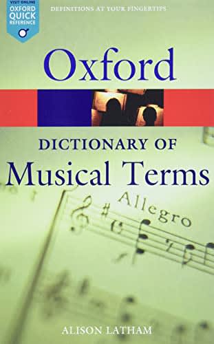 Photo No.1 of Oxford Dictionary of Musical Terms - Edited by Alison Latham