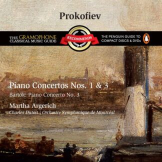 Photo No.1 of Sergei Prokofiev & Béla Bartók - Piano Concertos Nos. 1 & 3 - Martha Argerich