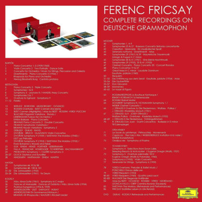 Photo No.2 of Ferenc Fricsay - Complete Recordings On Deutsche Grammophon