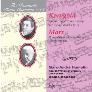 Photo No.1 of Erich Wolfgang Korngold & Joseph Marx: Piano Concertos