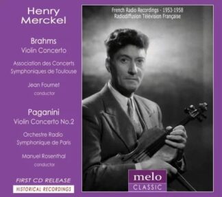 Photo No.1 of Henry Merckel plays Brahms, Bach & Paganini ∙ French Radio Recordings 1953-1958