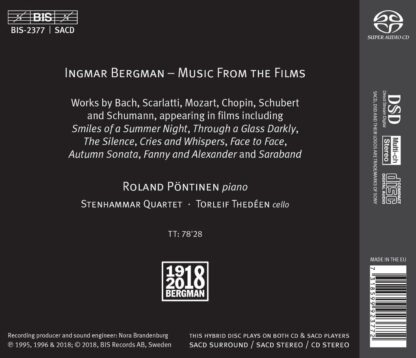Photo No.2 of Ingmar Bergman: Music from the Films