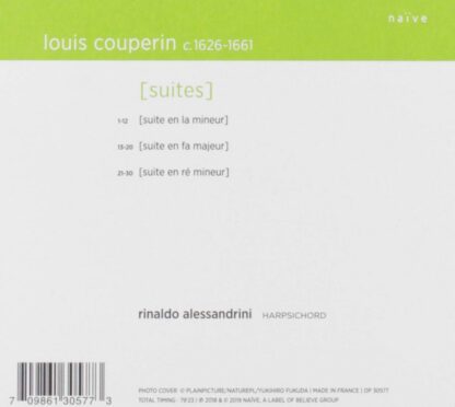 Photo No.2 of Louis Couperin: Suites