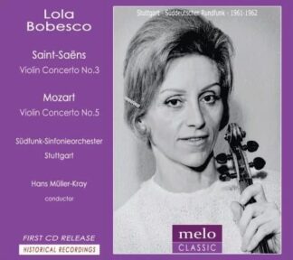 Photo No.1 of Lola Bobesco plays Saint-Saens & Mozart · Concerto Recordings 1961-1962