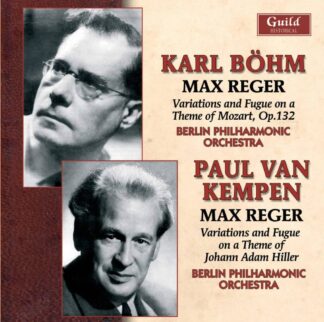 Photo No.1 of Max Reger: Variation & Fugue on a Theme of Mozart, Op.132, Variation & Fugue on a Theme of Johann Adam Hiller