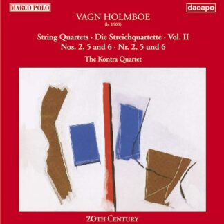 Photo No.1 of Vagn Holmboe: String Quartets Vol. 2 - Kontra Quartet
