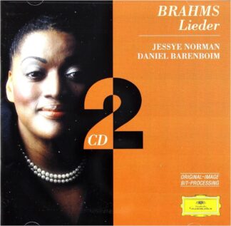 Photo No.1 of Johannes Brahms: Lieder - Jessye Norman & Daniel Barenboim