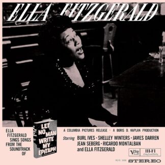 Photo No.1 of Ella Fitzgerald: Let No Man Write My Epitaph (Acoustic Sounds Vinyl 180g)