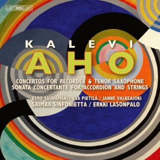 Photo No.1 of Kalevi Aho: Concertante Works for Recorder, Saxophone & Accordion