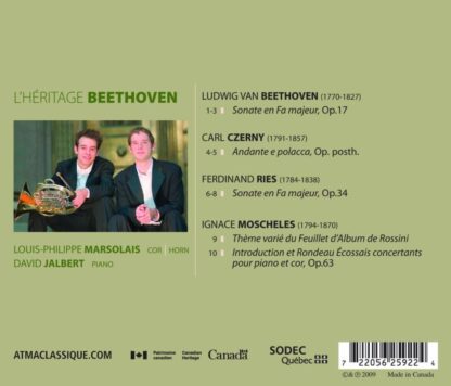 Photo No.2 of The Beethoven Heritage - Romantic Horn Music