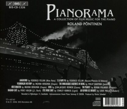 Photo No.2 of Pianorama - Cinematic Music Played by Roland Pöntinen