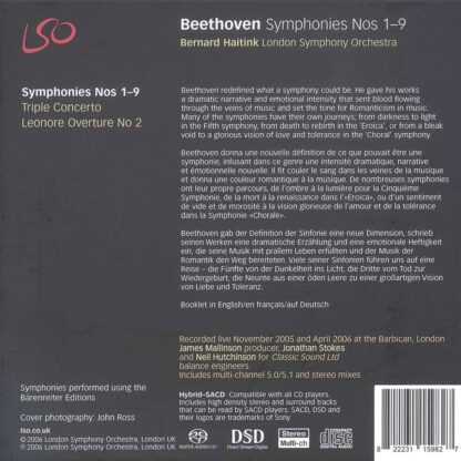 Photo No.2 of Ludwig van Beethoven: Symphonies Nos. 1-9 (