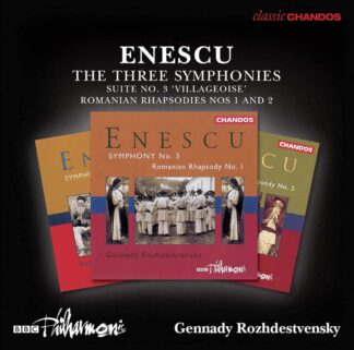 Photo No.1 of George Enescu: The Three Symphonies - BBC Philharmonic Orchestra & Gennady Rozhdestvensky