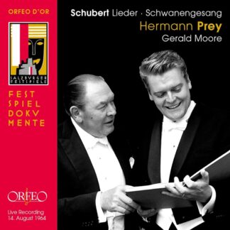 Photo No.1 of Franz Schubert: Lieder & Schwanengesang - Hermann Prey & Gerald Moore